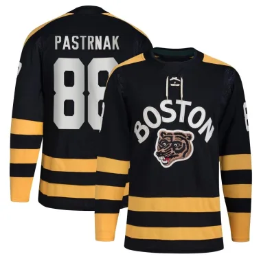 Authentic David Pastrnak Black Boston Bruins 2023 Winter Classic Jersey - Men's