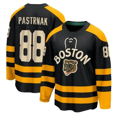 Breakaway David Pastrnak Black Boston Bruins 2023 Winter Classic Jersey - Men's